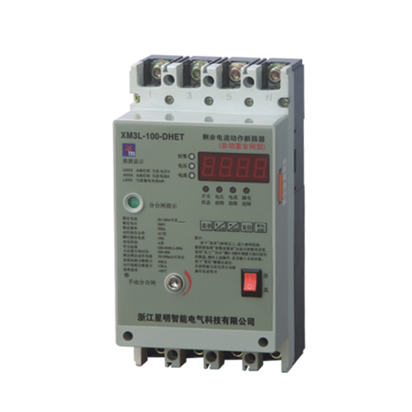 自動(dòng)重合閘型智能三相剩余電流動(dòng)作斷路器集成了傳統(tǒng)的斷路器（熔斷器）、接觸器、過(guò)載（或過(guò)壓、漏電等）保護(hù)繼電器、啟動(dòng)器、隔離器等主要功能，具有遠(yuǎn)距離自動(dòng)控制和本地直接控制功能，具有面板顯示及信號(hào)報(bào)警功能，具有過(guò)壓保護(hù)、欠壓保護(hù)、過(guò)流保護(hù)、漏電保護(hù)等功能，具有體積小、可靠性高、短路分?jǐn)嗄芰?qiáng)、飛弧距離短等優(yōu)點(diǎn)。適用于三相四線(xiàn)中性點(diǎn)直接接地TT接地系統(tǒng))的低壓電網(wǎng)。用來(lái)對(duì)人身觸電危險(xiǎn)提供間接接觸保護(hù)，也可對(duì)線(xiàn)路或用電的接地故障、過(guò)電流、短路等進(jìn)行保護(hù)?！?></div>
          <div   id=